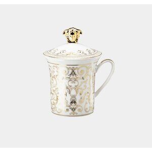 Versace Rosenthal 30 Years Medusa Gala Becher Mug w/Lid 19315-403635-28700